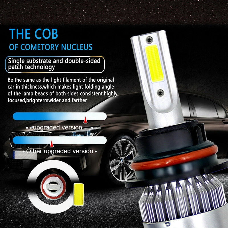 Car auto kit c6 led car light headlamp led component led h7 headlight