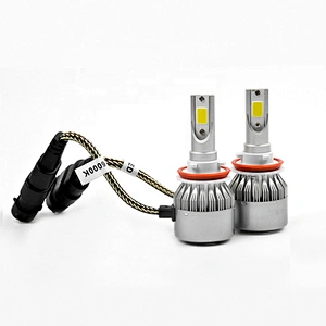 Super Bright High Low Beam 16000LM 72w H3 H1 H11 880 9005 9006 H13 Car Led Headlight Bulb H4 H7 Led Auto H4 H7 C6 Led Headlight