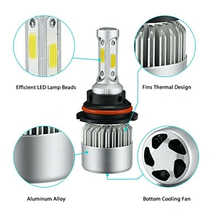 Mini driving led led headlights 7x6 new design led headlights bulb