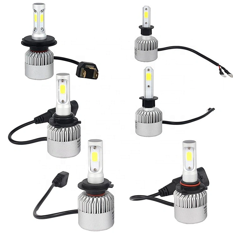 Waterproof  High Quality  S2 Led  Headlight  h1 h3 h4 h7 h11 h13 9004 9005 9006 9007