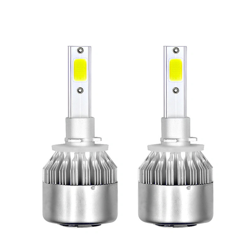 Factory direct C6 LED headlight 9007 9005 9006 H11 H7 car headlight 6500K LED car bulb kit
