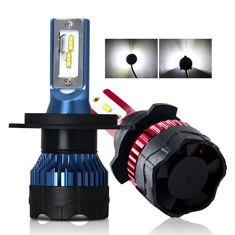 High Low beam  Mini bulbs CSP COB S2 Auto H7 H4 Car Led Headlight