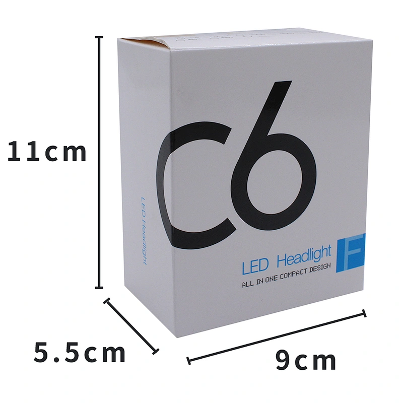 Factory direct sales LED Lights Wholesale H7 H3 Headlamp Waterproof Lamp C6 H4 Car Led Headlight