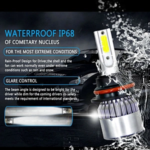Car auto kit c6 led car light headlamp led component led h7 headlight