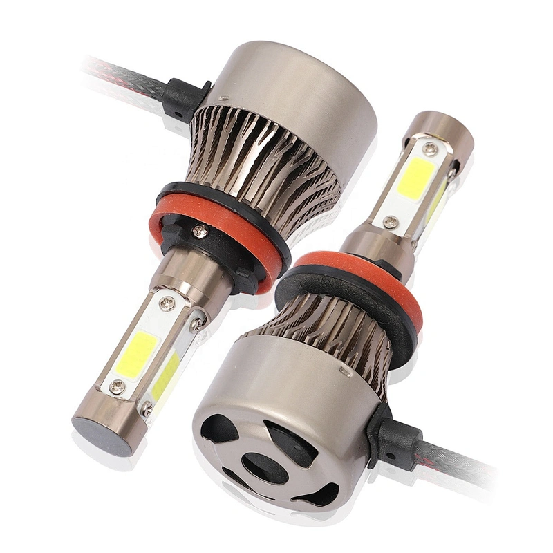 Auto lighting system 360 degree csp cob h4 led car light headlight bulbs