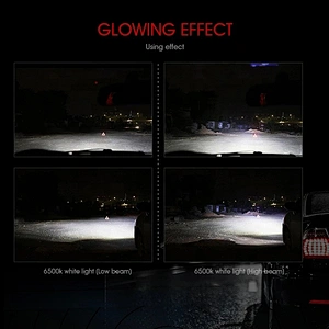 High Low Beam Waterproof led driving light 4 inch off road led work lamp