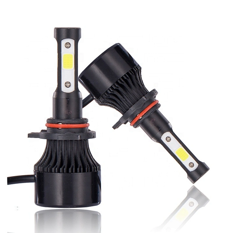 2021 led auto headlight light super bright mini fan cooling 9005  h11 h4 car led headlight bulb