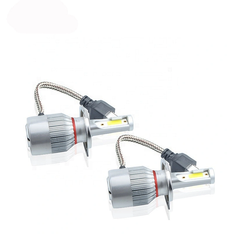 Auto led light c6 h11 h4 h7 headlight 36w c6 led headlight car led lights