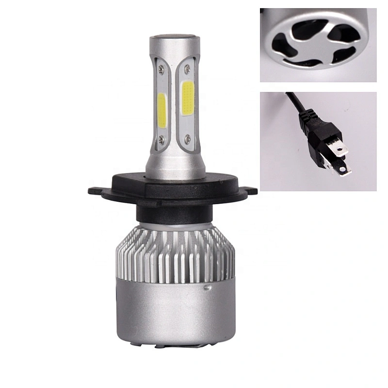 Led headlights 10000 lumens H3 H4 H7 9004 9005 9006 9007 Auto High Low Beam fog 6500K Light S2 car led headlight bulb