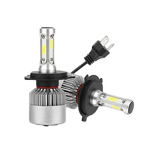 Car accessories Led H7 Headlight H4 S2 COB 9005 9006 9012 H11 H7  Car H4 Led Headlights for all auto