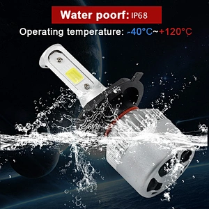 Factory direct sales h4 led light car Waterproof Lamp H1 H3 H11 9005 9006 H7  H4 led headlight kit