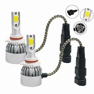 High power aluminum headlamp C6 car light 360 degree h4 9V-30V led headlight bulb