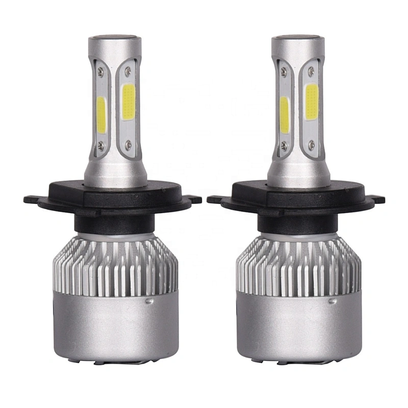 S2 car led headlight bulbs H1 H3 H7 9005 9006 H13 H4 16000lm COB Auto fog led light cars