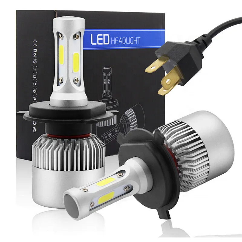 H1 car led headlight 8000lm S2 h7 360 led headlight h11