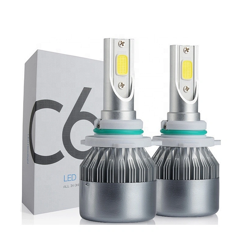 Car Accessories  Auto lighting system Headlight bulb C6 LED H4 H13 9004 9007