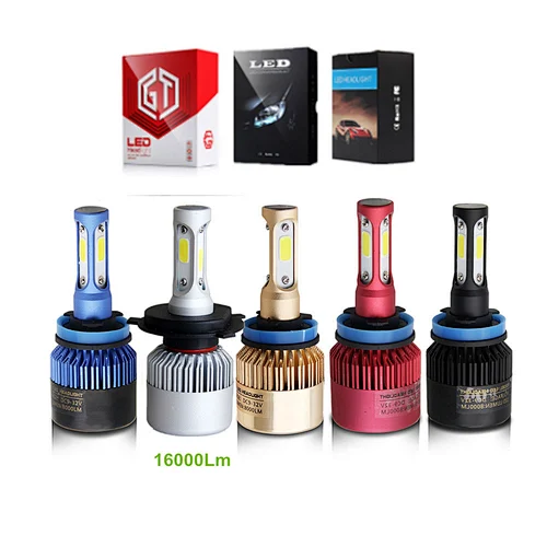 High Low beam  Mini bulbs CSP COB S2 Auto H7 H4 Car Led Headlight