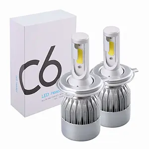 Factory TOP Selling Auto Lighting H1 H3 H7 H11 9005  led headlight h11 car 6500K Light Bulbs H4 C6 lights