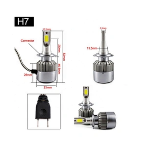 New Design LED Auto lights bulb C6 LED H4 H13 9004 9007 9012 880 5202 For All Cars