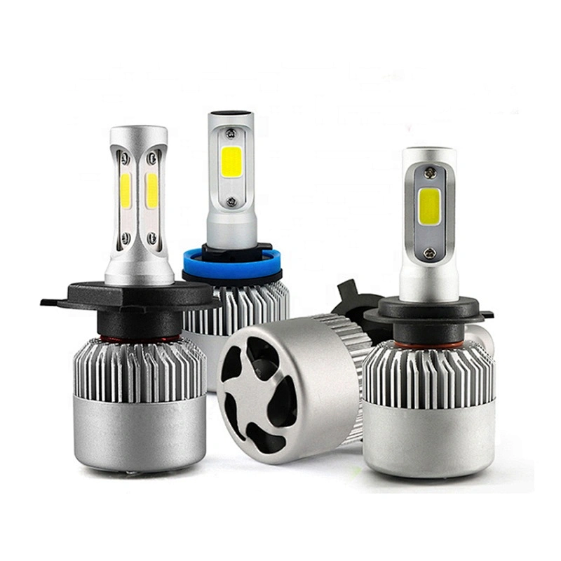 Wholesale led headlight h3 car led bulb 8000lm for auto S2 h4 led bulb