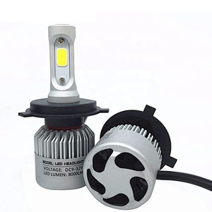 Hot selling S2 car led headlight 36w 6000lm h4 h7 light car