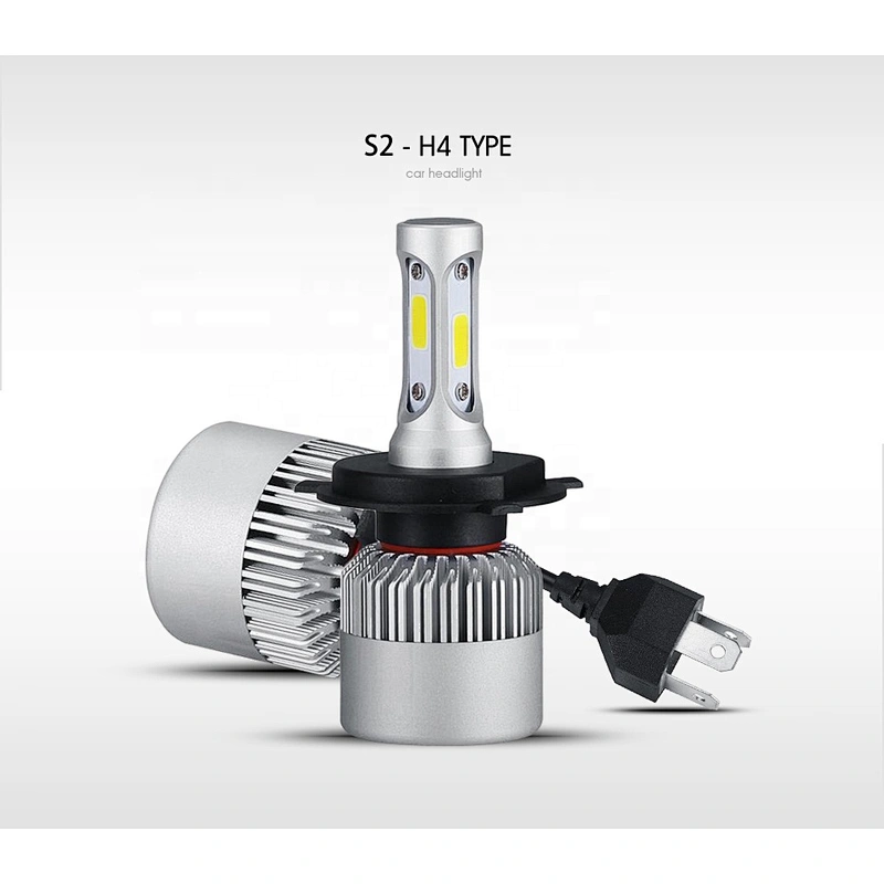2021 new led headlight bulbs kits 6500k three sides 360 lighting led h1 h4 h7 for auto s2 car headlight led bulb