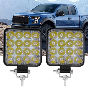 Super bright car led work light 48w 12v 24v suv off road truck boat car led work light