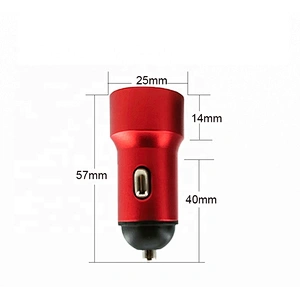 Mobile Phone Accessories Wholesale Battery Charger Car Dual USB Port EV Phone Car Charger