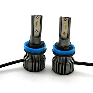 Auto lighting system high low beam H1 H11 led headlight bulb csp cob v10 H4 H7 car led headlight