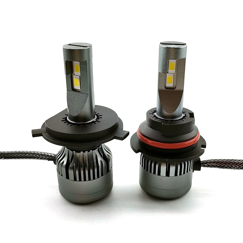 Liangjian v20 3570 csp led car light 4300k 6000k 8000k auto headlamp h1 h4 h7 h11 9005 automotive led headlight bulb