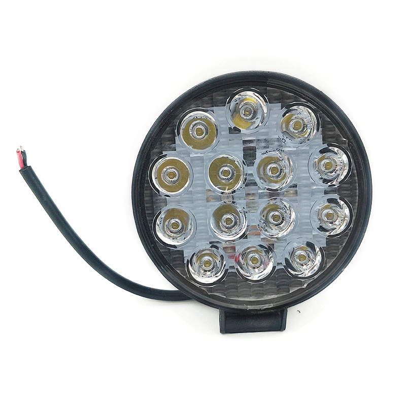 Round shape 14LED spot working light 42w Trucks auto off road led work light