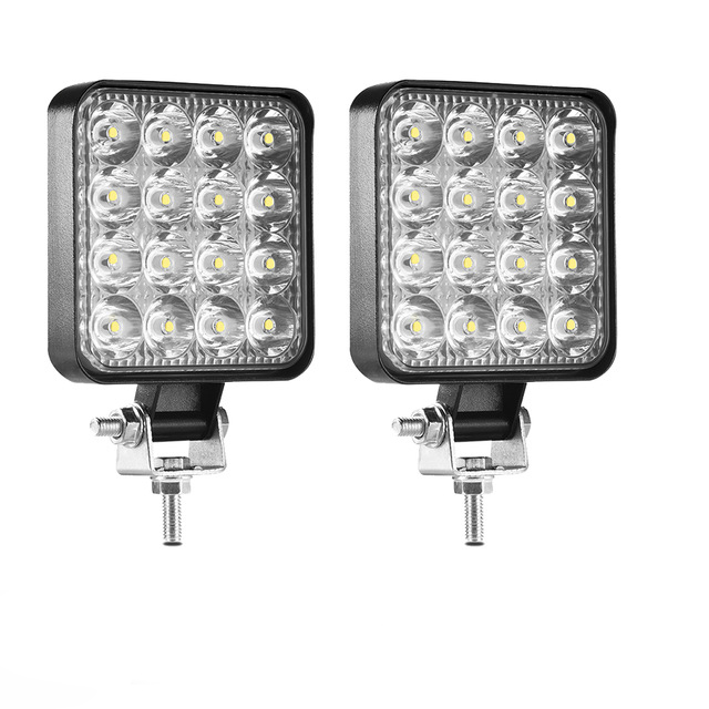 Super bright car led work light 48w 12v 24v suv off road truck boat car led work light