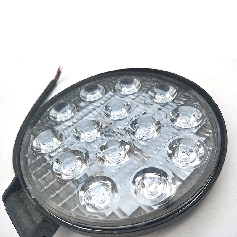 Round shape 14LED spot working light 42w Trucks auto off road led work light