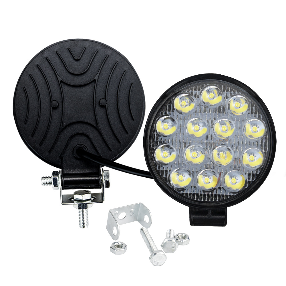 Round shape 14LED spot working light 42w Trucks auto off road led work light