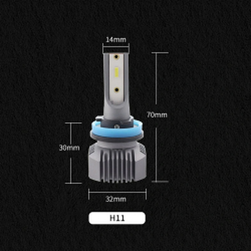 High quality super bright car led headlight Aluminum Alloy headlight lamp Custom 1860 H7 H11 9006 9012 H4 Conversion Kits