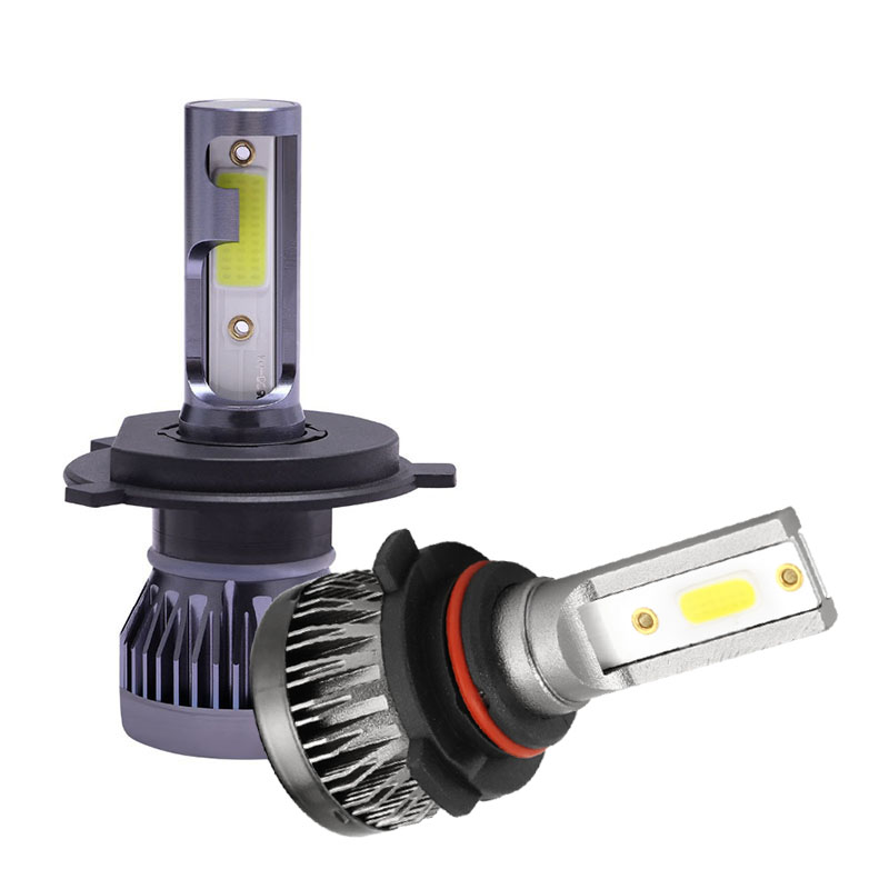Liangjian fanless mini led car light 3000k 6000k 8000k auto headlamp h1 h4 h7 h11 h13 h27 automotive led headlight bulb