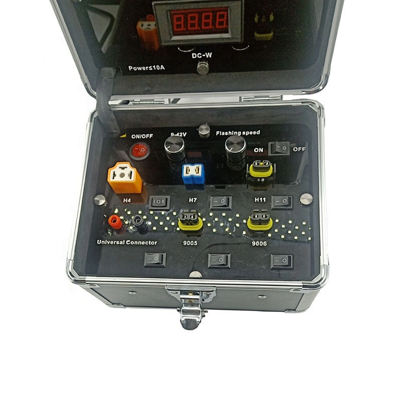 Best quality universal all models voltage power led headlight tester box