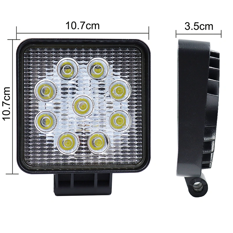 Easy to install high power Car Motorcycle LED Lights 12-24V Mini Work Lamp Truck Accessories