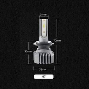 High quality super bright car led headlight Aluminum Alloy headlight lamp Custom 1860 H7 H11 9006 9012 H4 Conversion Kits