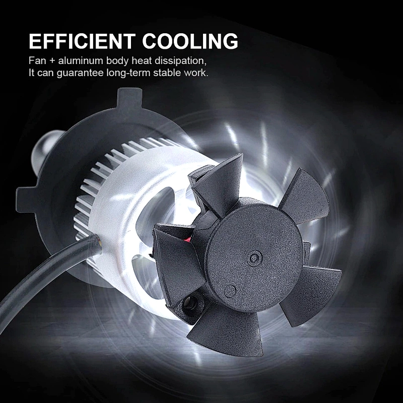 S2 h4 h7 h13 h11 9005 9006 cob led headlight 72w 8000lm all in one head lamp bulb car led headlights