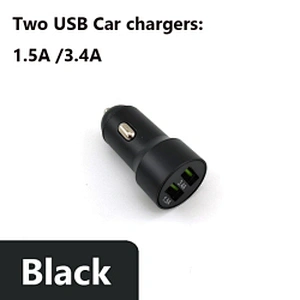 Mobile Phone Accessories Wholesale Battery Charger Car Dual USB Port EV Phone Car Charger