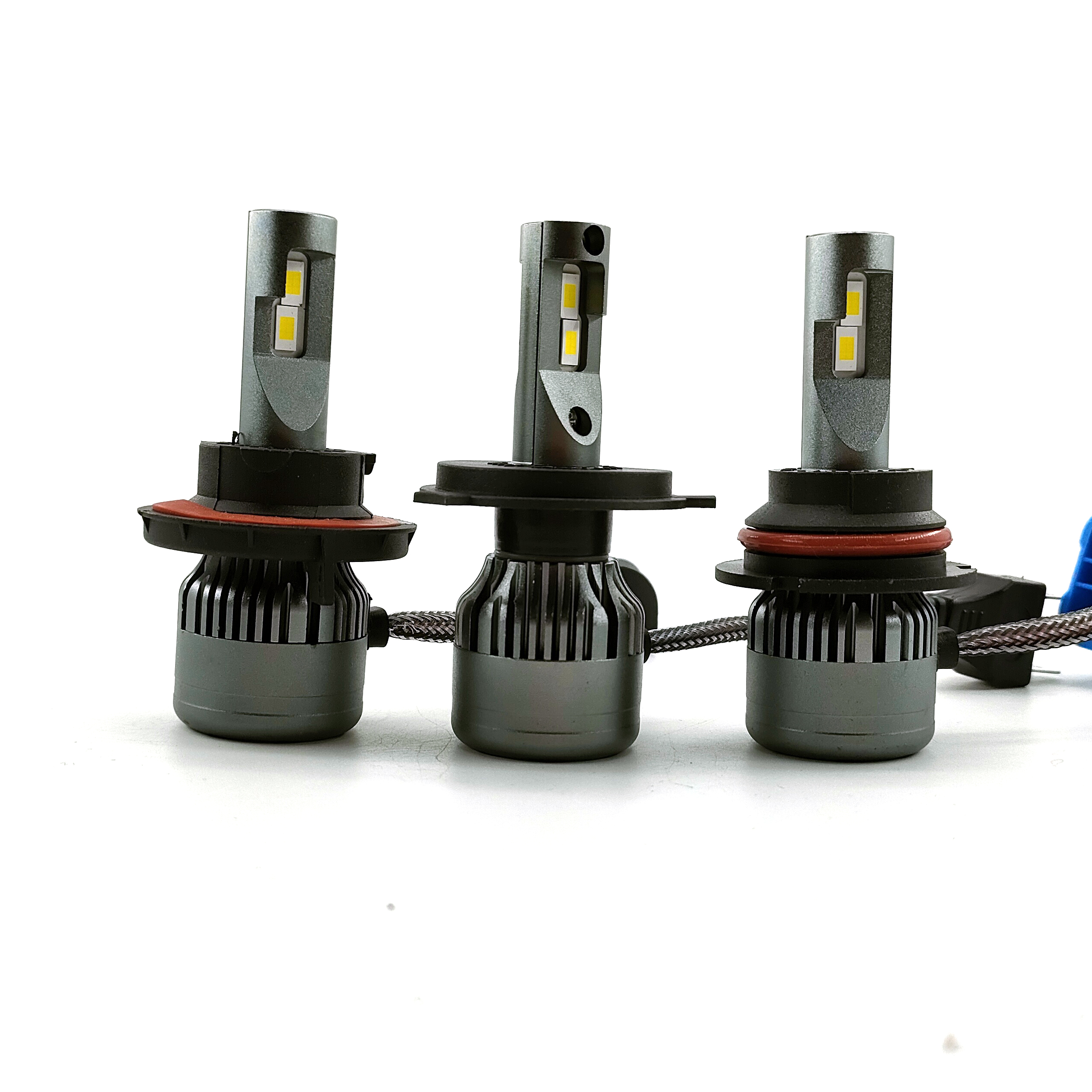 Liangjian v20 3570 csp led car light 4300k 6000k 8000k auto headlamp h1 h4 h7 h11 9005 automotive led headlight bulb