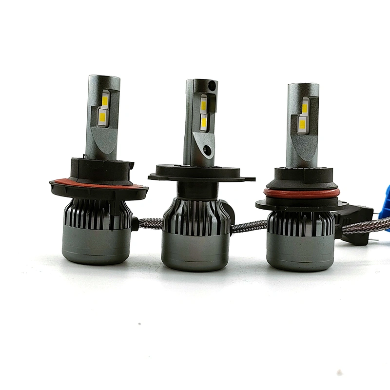 Liangjian v20 3570 csp led car light 4300k 6000k 8000k auto headlamp h1 h4 h7 h11 9005 automotive led headlight bulb
