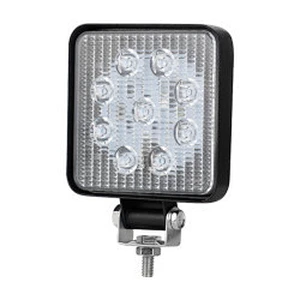 Super bright auto led working light round square 12v 24v 48w car led work lights