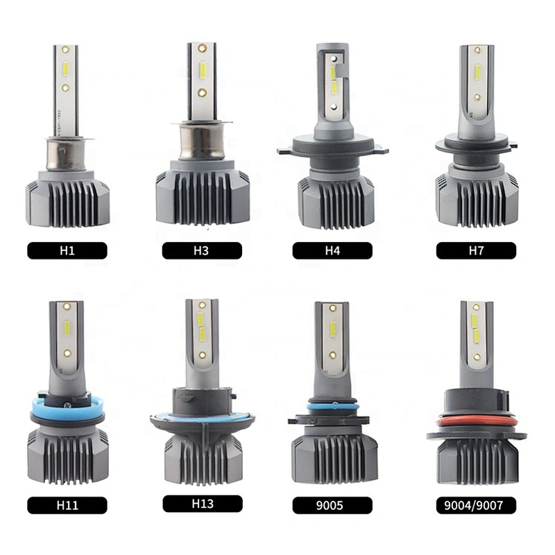 Led headlight conversion kit 9005 h1 h3 h7 high power led headlight