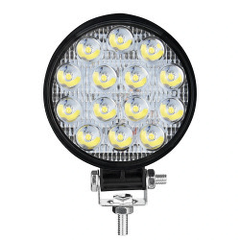 Round shape 14LED spot working light 42w Trucks auto off road led work light