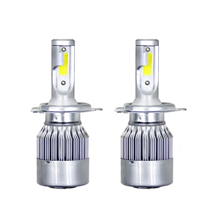 Cheap auto led headlampbick 4300k 6000k 8000k car light h4 h7 h11 9005 automotive c6 led headlight bulb kits