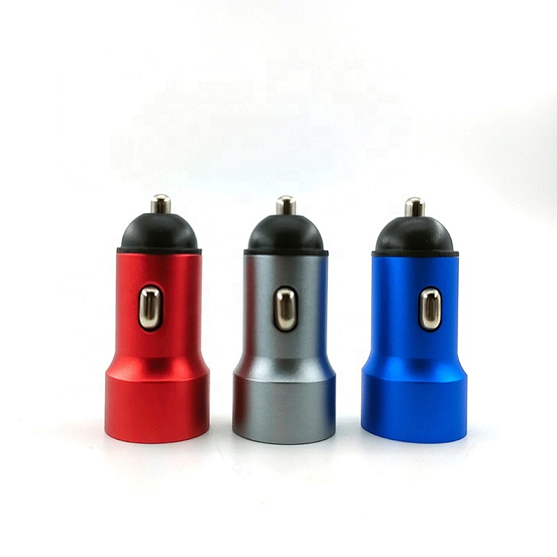 Mobile Phone Accessories Wholesale Battery Charger Car Dual USB Port EV Phone Car Charger