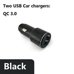 Factory Oem Mini 15W 12W Mobile Phone Charger Adapter Fast Dual USB Electric Car Charger For Xiaomi