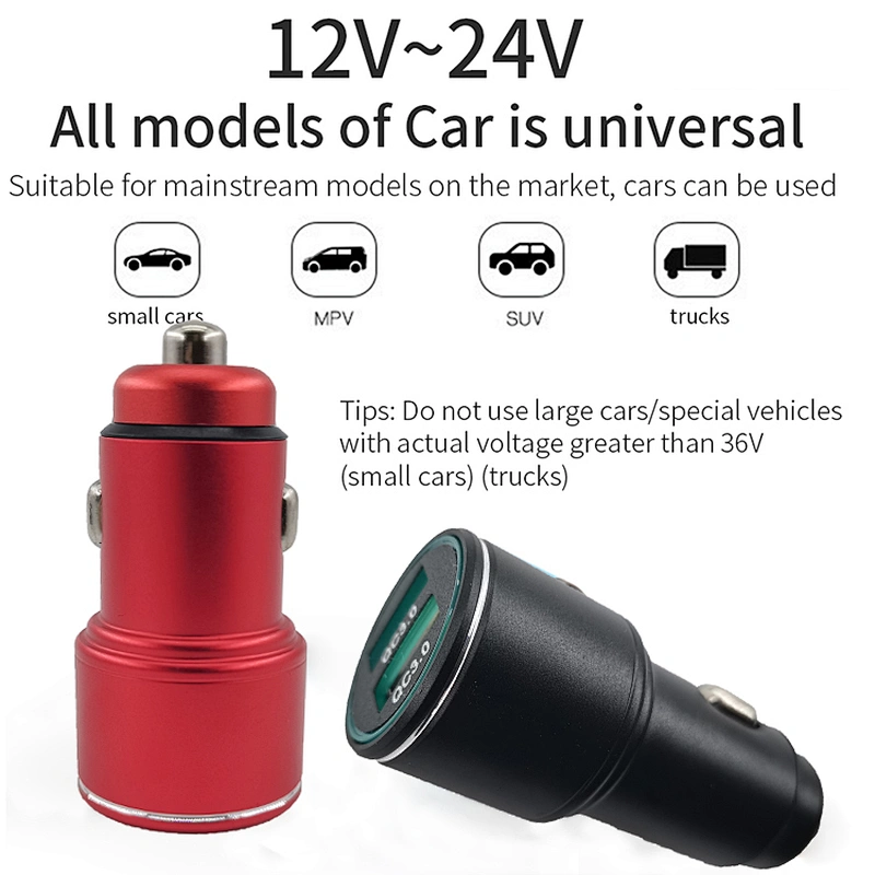 12v 24v hammer car charger usb car charger
