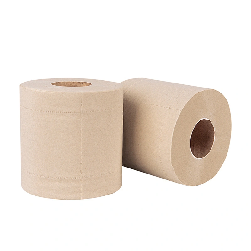Wholesale water dissolving custom design printed bamboo tissue toilet paper bathroom